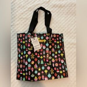 Scout Black Tote with Colorful Candy Design